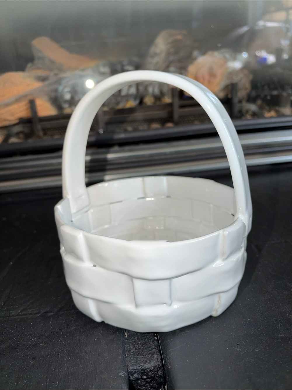 Vintage Ceramic Basket